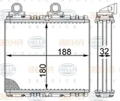 Ψυγείο Καλοριφέρ SAAB …