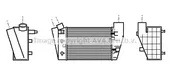 Ψυγείο Intercooler AUDI …