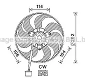 Βεντιλατέρ A/C VW …