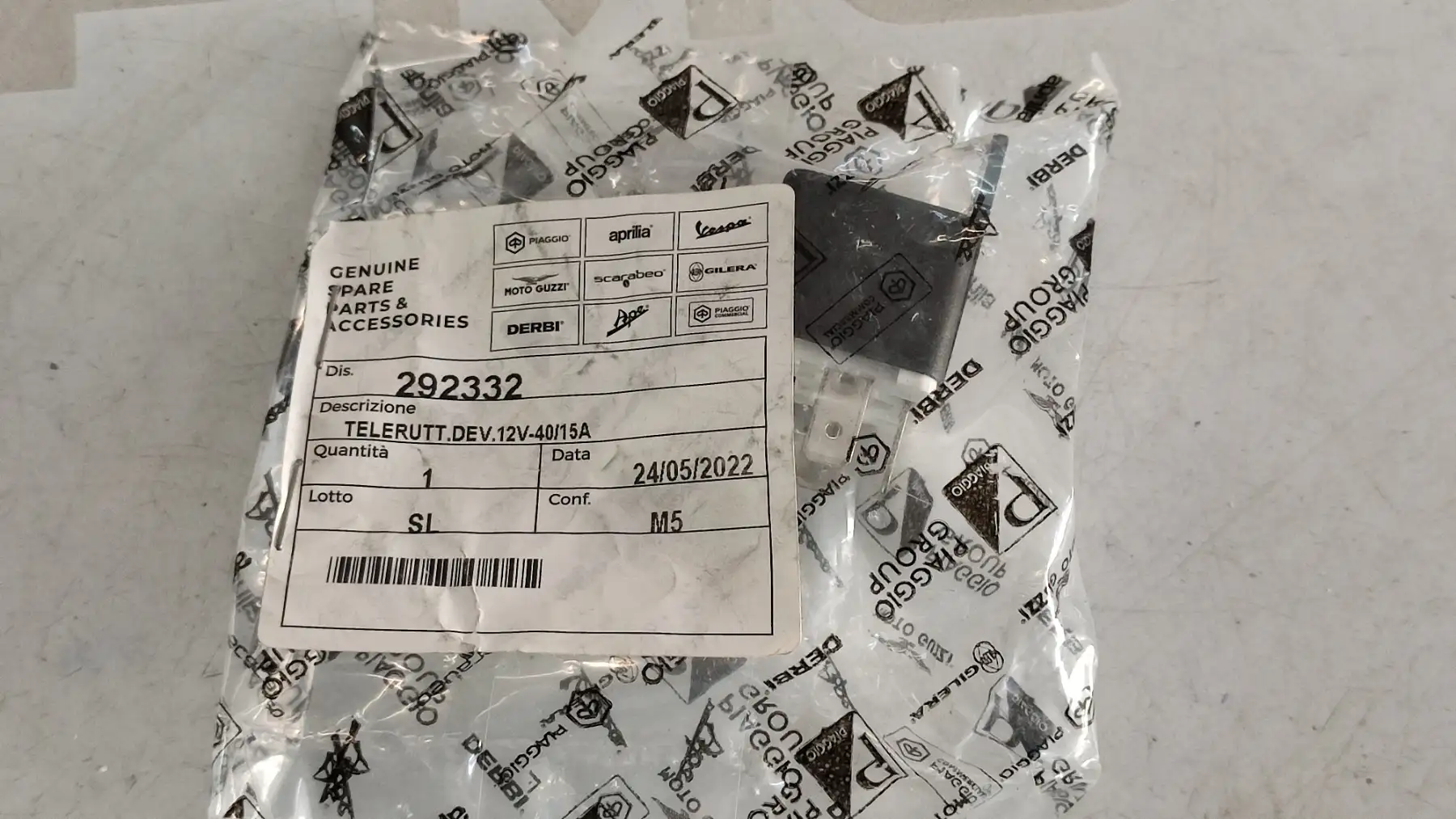 ΡΕΛΕ 12V-40/15A APRILIA-GILERA-PIAGGIO-VESPA