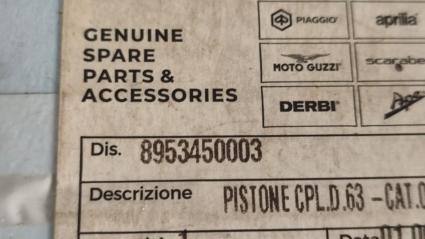 ΠΙΣΤΟΝΙ ΚΟΜΠΛΕ SCARABEO …