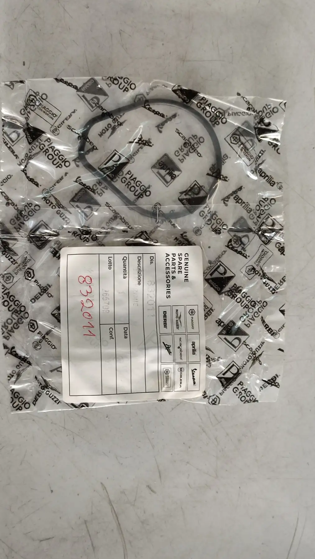 ORING ΠΕΤΑΛΟΥΔΑΣ APRILIA-GILERA