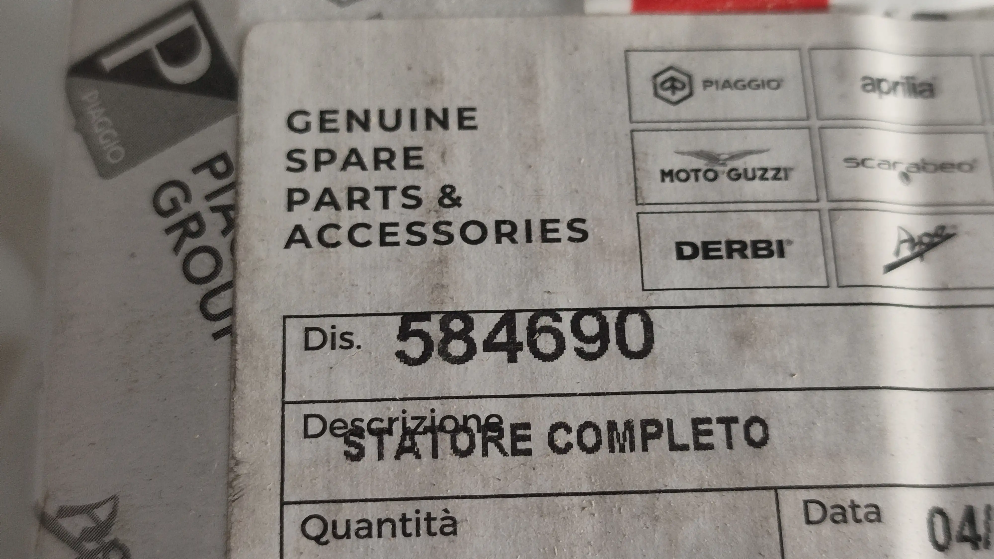 ΠΗΝΙΑ APRILIA-DERBI-GILERA-PIAGGIO-VESPA