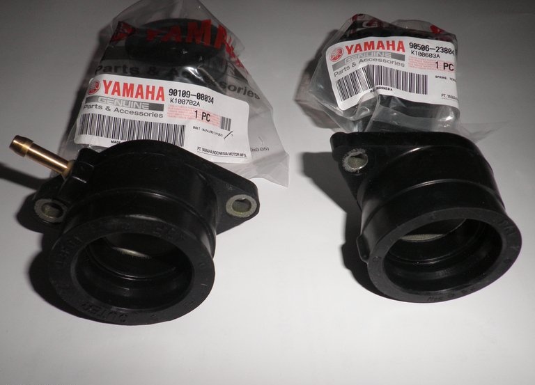 YAMAHA XT600Ε XT500Ε ΧΤ400 ΤΤ600 TTR600 ΓΝΗΣΙΕΣ ΕΙΣΑΓΩΓΕΣ ΚΑΡΜΠΥΡΑΤΕΡ (ΛΑΙΜΟΙ ΚΑΡΜΠΥΡΑΤΕΡ) 29ΕΥΡΩ ΤΟ ΤΕΜΑΧΙΟ