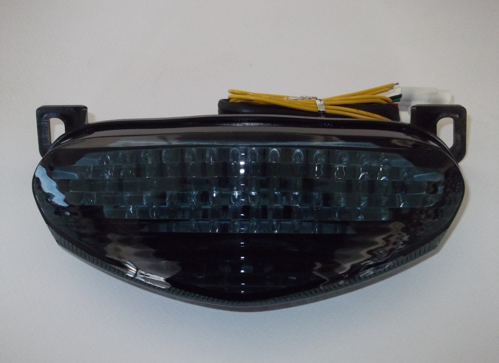 Kawasaki 2009 10-11 ER-6n ER-6f Ninja 636R αξεσουαρ φαναρι πισω STOP LED σε φιμε χρώμα με ενσωματομενα φλας