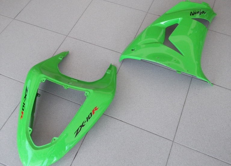 Kawasaki ZX-10R Ninja 2006-2007 OYΡA ΠΙΣΩ KAI ΔΕΞΙ FAIRING ΣΕ ΑΡΙΣΤΗ ΚΑΤΑΣΤΑΣΗ!!! 