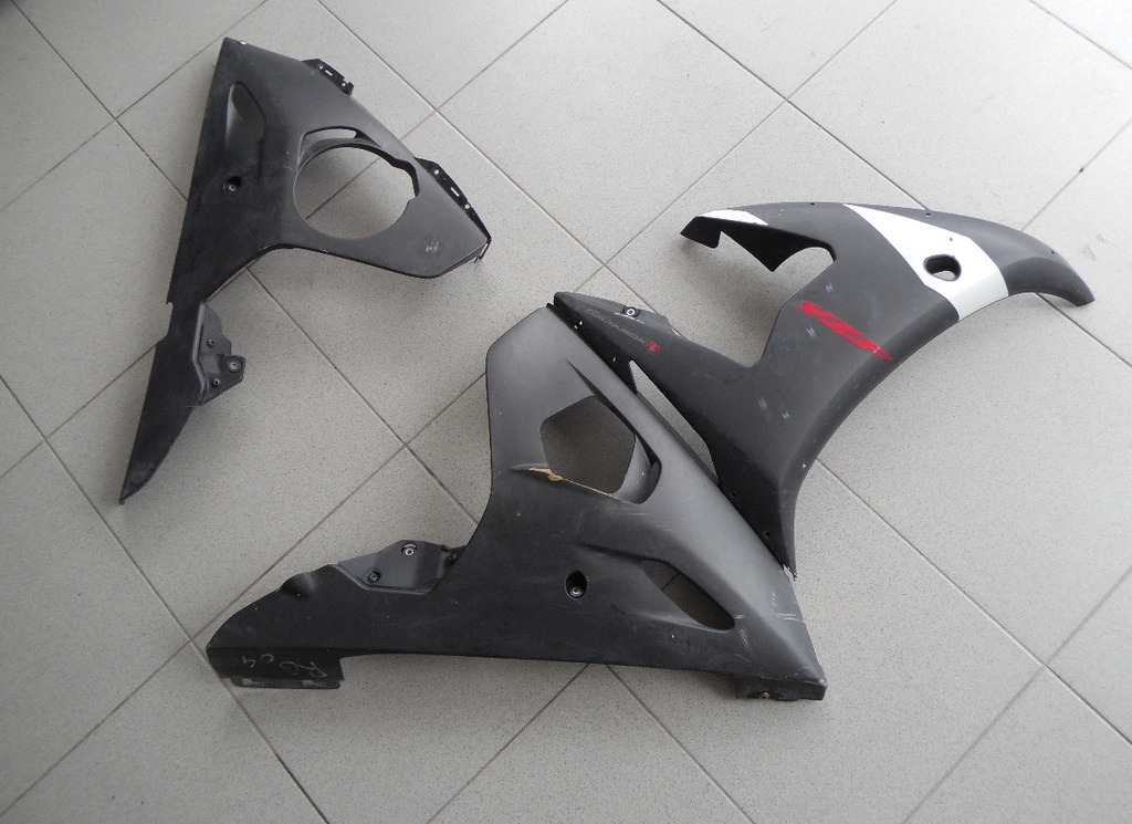 yamaha YZF R6 2004-2006 Fairing-κουστούμι διάφορα-πλαστικά fairing (R),καρινες L+R 