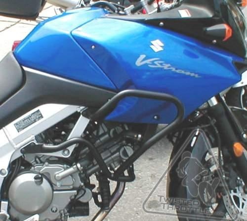 SUZUKI DL 650 V-STROM 2004/2013  Κάγκελα προστασίας κινητήρα της GIVI  σαν καινούρια!!!