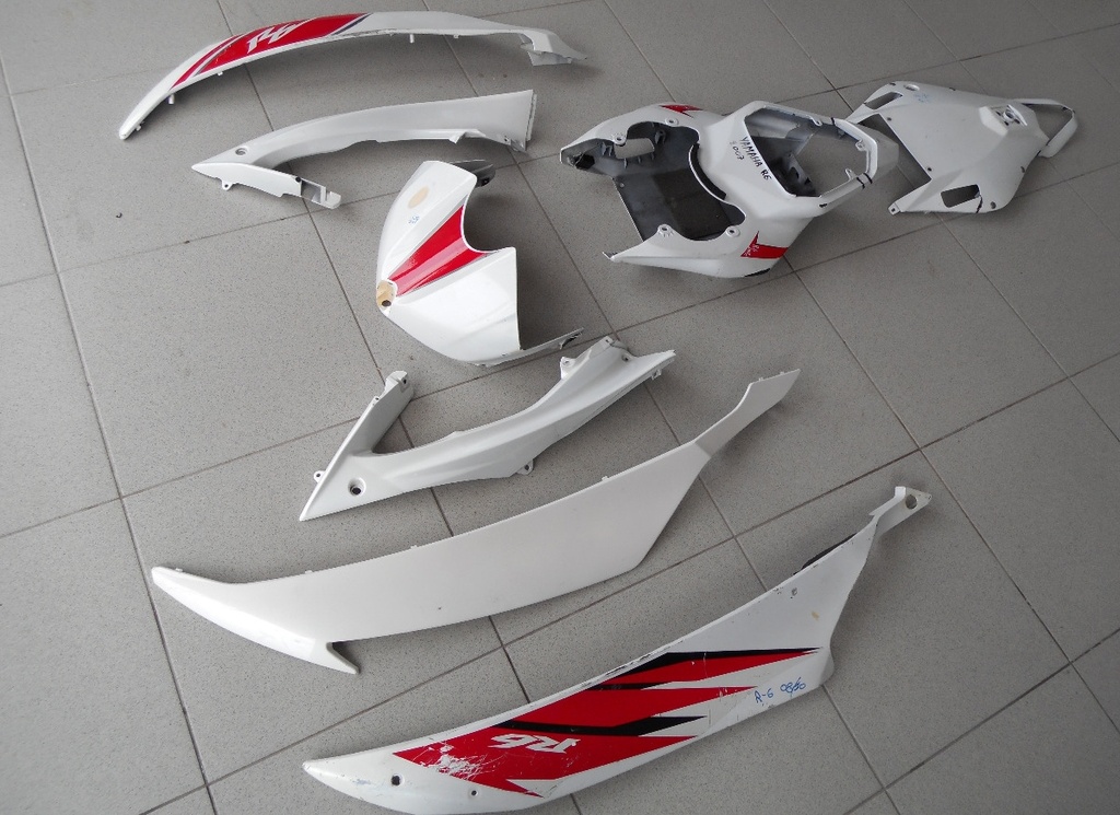 YZF R6 2006-2014 Fairing-κουστούμι διάφορα-πλαστικά fairing μάσκα φανού,fairing (L+R),ουρά 