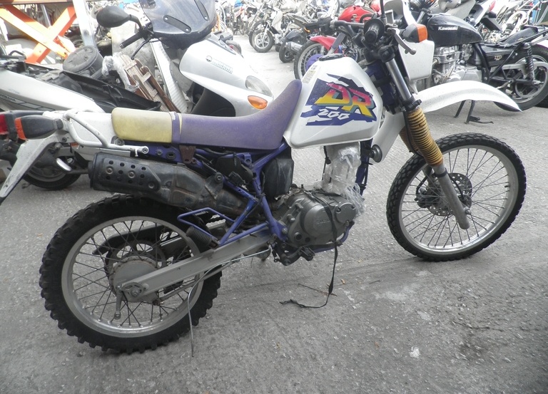 SUZUKI DR200 SE 2002 ΓΙΑ ΑΝΤΑΛΛΑΚΤΙΚΑ!!!!!! 